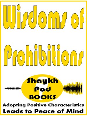 cover image of Wisdoms of Prohibitions